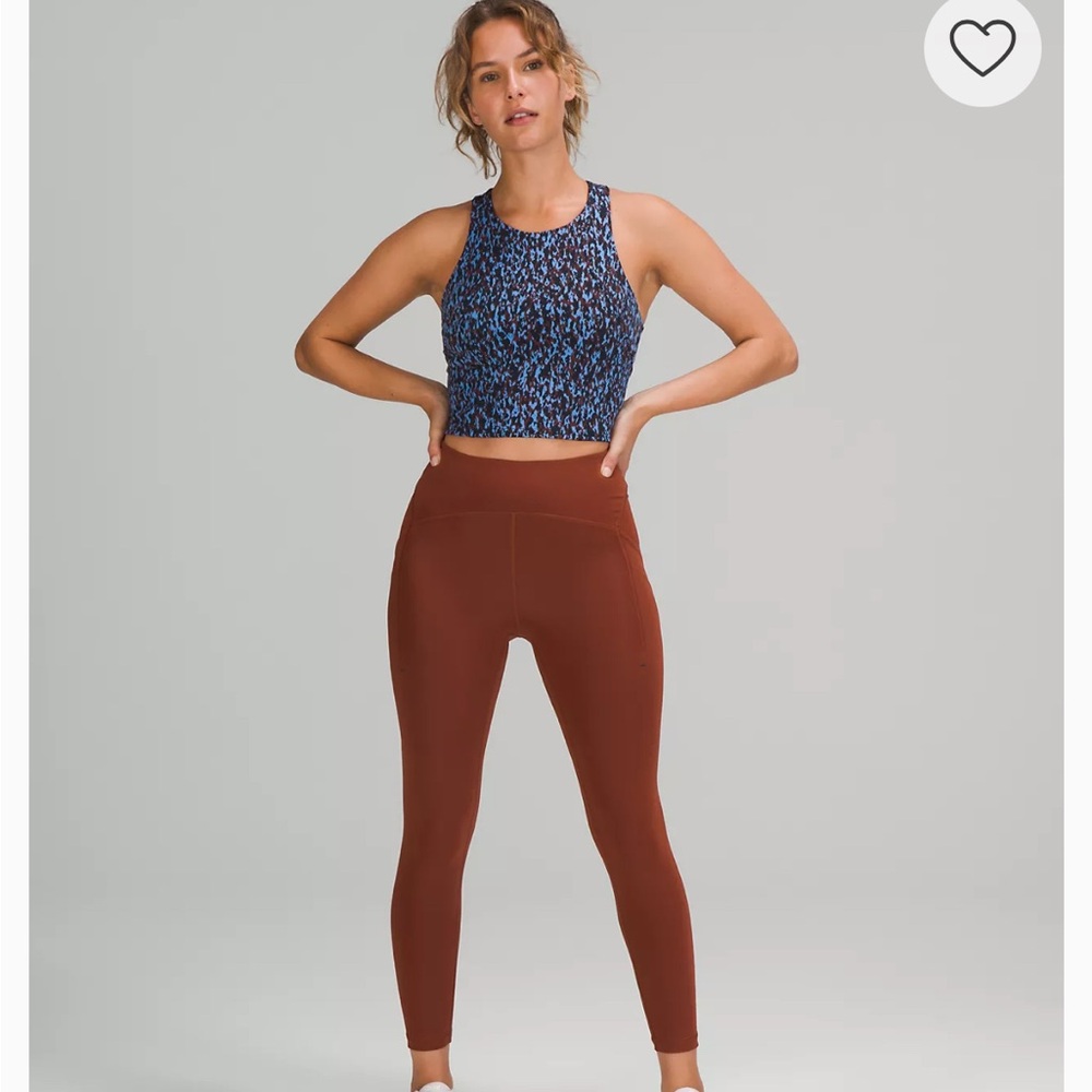 Lulu Lemon Power Thru High Rise yoga pants with Pockets!